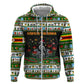 Zimbabwe Christmas Bird Elephant Hoodie Kisimusi Yakanaka - Bird Victoria Falls - Ugly Pixel Art