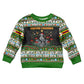 Zimbabwe Christmas Bird Elephant Kid Ugly Christmas Sweater Kisimusi Yakanaka - Bird Victoria Falls - Ugly Pixel Art