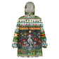 Zimbabwe Christmas Bird Elephant Kid Wearable Blanket Hoodie Kisimusi Yakanaka - Bird Victoria Falls - Ugly Pixel Art