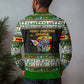 Zimbabwe Christmas Bird Elephant Ugly Christmas Sweater Kisimusi Yakanaka - Bird Victoria Falls - Ugly Pixel Art