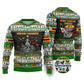 Zimbabwe Christmas Bird Elephant Ugly Christmas Sweater Kisimusi Yakanaka - Bird Victoria Falls - Ugly Pixel Art