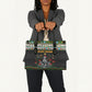 Zimbabwe Christmas Bird Elephant Leather Bag Kisimusi Yakanaka - Bird Victoria Falls - Ugly Pixel Art