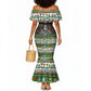 Zimbabwe Christmas Bird Elephant Mermaid Dress Kisimusi Yakanaka - Bird Victoria Falls - Ugly Pixel Art