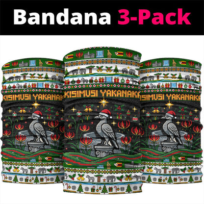 Zimbabwe Christmas Bird Elephant Neck Gaiter Kisimusi Yakanaka - Bird Victoria Falls - Ugly Pixel Art