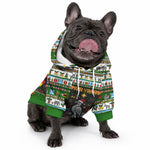 Zimbabwe Christmas Bird Elephant Pet Hoodie Kisimusi Yakanaka - Bird Victoria Falls - Ugly Pixel Art
