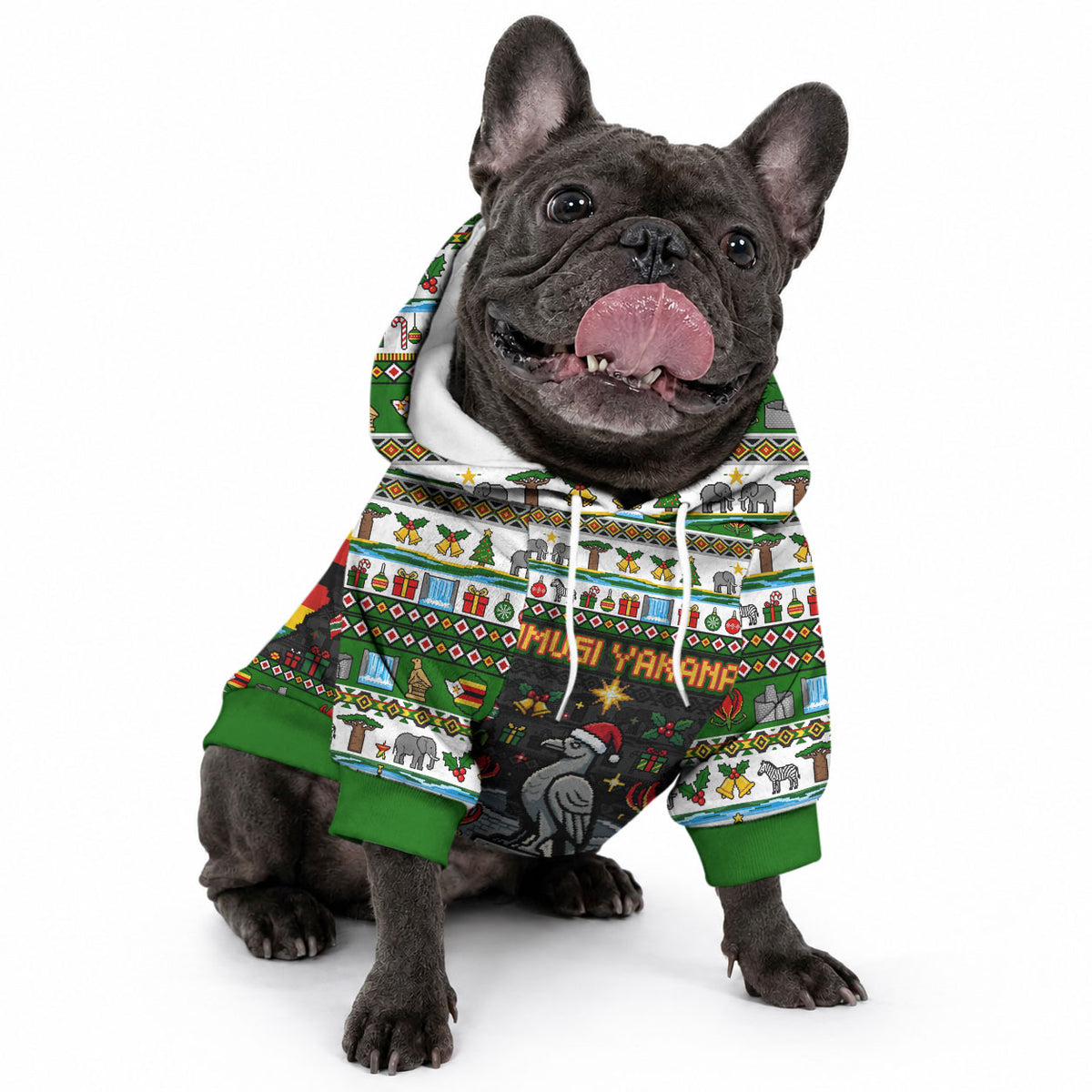 Zimbabwe Christmas Bird Elephant Pet Hoodie Kisimusi Yakanaka - Bird ...