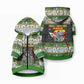 Zimbabwe Christmas Bird Elephant Pet Hoodie Kisimusi Yakanaka - Bird Victoria Falls - Ugly Pixel Art