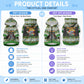 Zimbabwe Christmas Bird Elephant Pet Hoodie Kisimusi Yakanaka - Bird Victoria Falls - Ugly Pixel Art