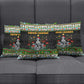 Zimbabwe Christmas Bird Elephant Pillow Cover Kisimusi Yakanaka - Bird Victoria Falls - Ugly Pixel Art