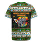 Zimbabwe Christmas Bird Elephant Rugby Jersey Kisimusi Yakanaka - Bird Victoria Falls - Ugly Pixel Art