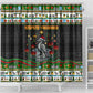 Zimbabwe Christmas Bird Elephant Shower Curtain Kisimusi Yakanaka - Bird Victoria Falls - Ugly Pixel Art