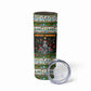 Zimbabwe Christmas Bird Elephant Skinny Tumbler Kisimusi Yakanaka - Bird Victoria Falls - Ugly Pixel Art