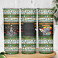 Zimbabwe Christmas Bird Elephant Skinny Tumbler Kisimusi Yakanaka - Bird Victoria Falls - Ugly Pixel Art
