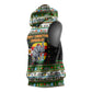 Zimbabwe Christmas Bird Elephant Sleeveless Hoodie Kisimusi Yakanaka - Bird Victoria Falls - Ugly Pixel Art