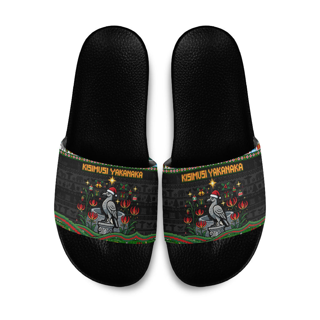 Zimbabwe Christmas Bird Elephant Slide Sandals Kisimusi Yakanaka - Bird ...
