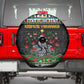Zimbabwe Christmas Bird Elephant Spare Tire Cover Kisimusi Yakanaka - Bird Victoria Falls - Ugly Pixel Art