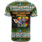 Zimbabwe Christmas Bird Elephant T shirt Kisimusi Yakanaka - Bird Victoria Falls - Ugly Pixel Art