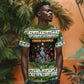 Zimbabwe Christmas Bird Elephant T shirt Kisimusi Yakanaka - Bird Victoria Falls - Ugly Pixel Art