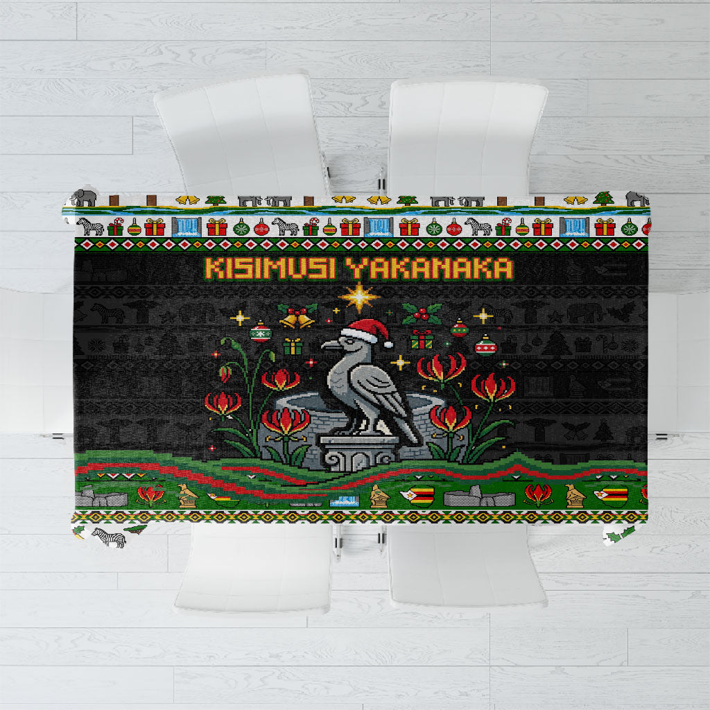 Zimbabwe Christmas Bird Elephant Tablecloth Kisimusi Yakanaka - Bird ...