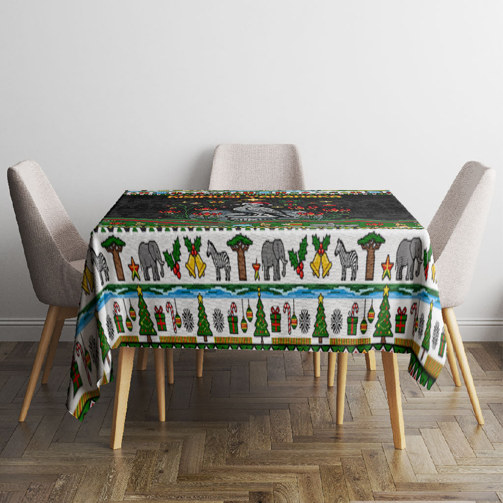 Zimbabwe Christmas Bird Elephant Tablecloth Kisimusi Yakanaka - Bird ...