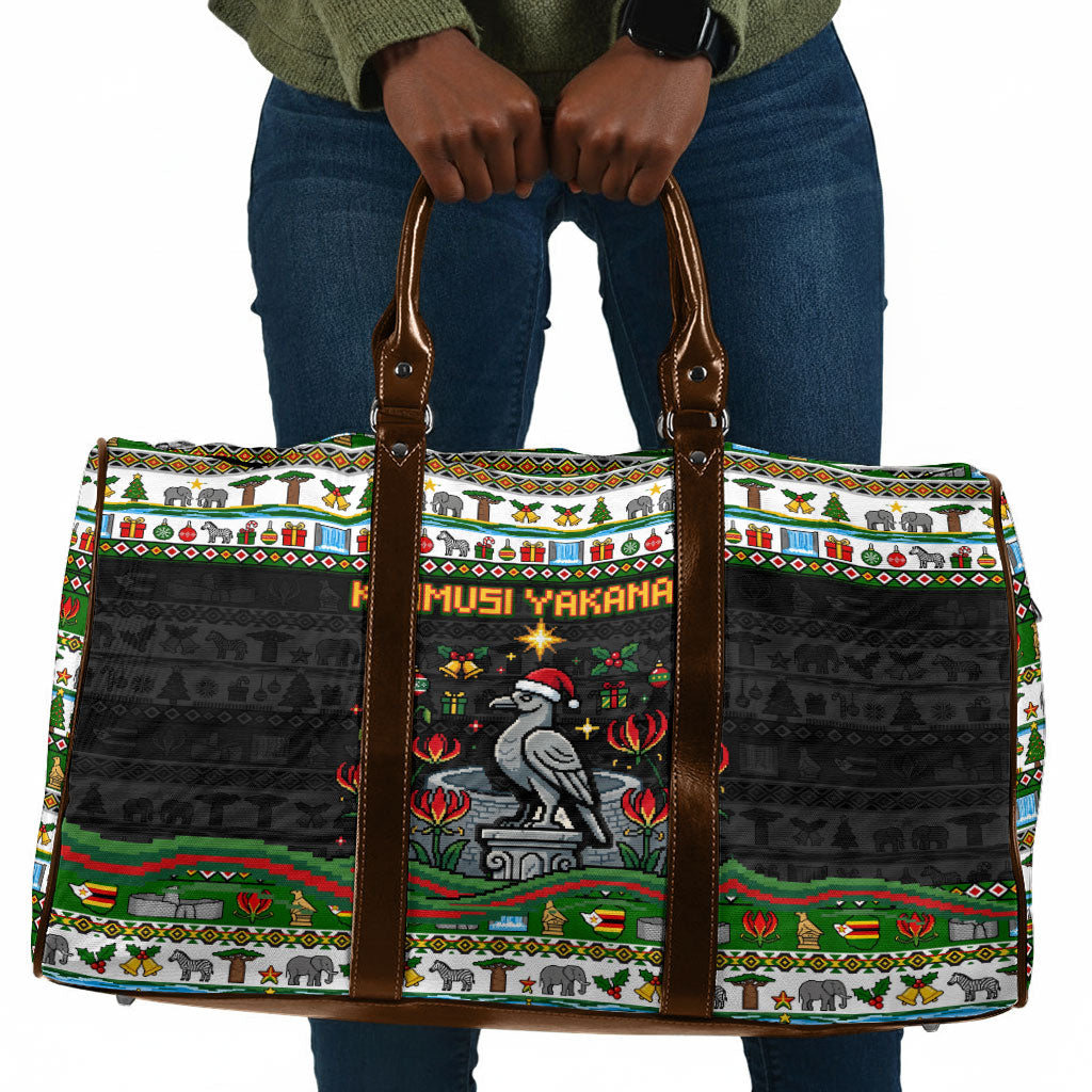 Zimbabwe Christmas Bird Elephant Travel Bag Kisimusi Yakanaka - Bird ...