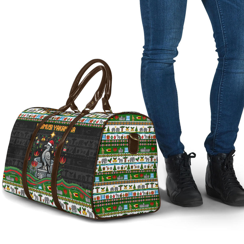 Zimbabwe Christmas Bird Elephant Travel Bag Kisimusi Yakanaka - Bird ...