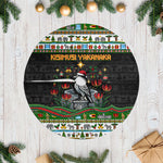 Zimbabwe Christmas Bird Elephant Tree Skirt Kisimusi Yakanaka - Bird Victoria Falls - Ugly Pixel Art