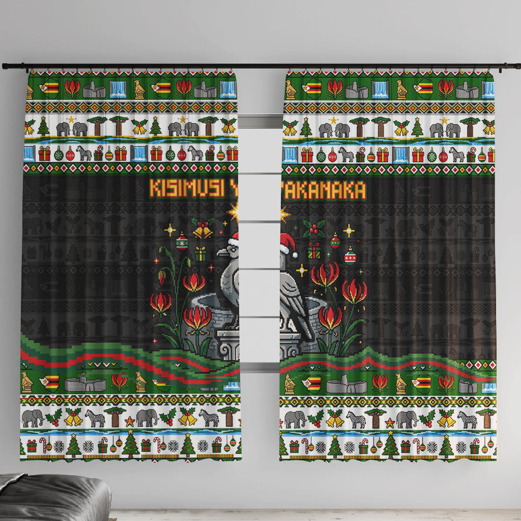 Zimbabwe Christmas Bird Elephant Window Curtain Kisimusi Yakanaka ...