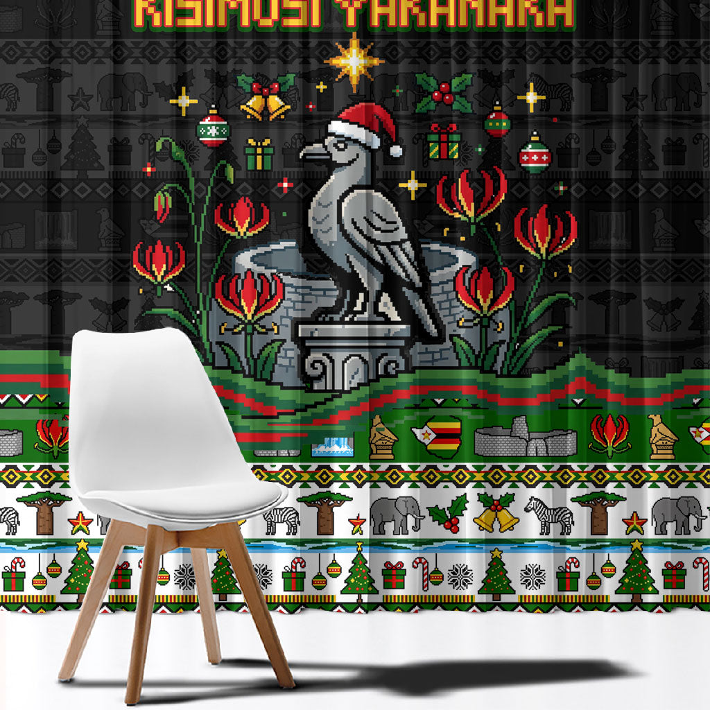 Zimbabwe Christmas Bird Elephant Window Curtain Kisimusi Yakanaka ...