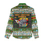 Zimbabwe Christmas Bird Elephant Women Casual Shirt Kisimusi Yakanaka - Bird Victoria Falls - Ugly Pixel Art
