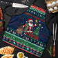 Nigeria Christmas Naija Santa Apron Zuma Rock Eagle Ugly Xmas Pixel Art