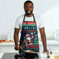 Nigeria Christmas Naija Santa Apron Zuma Rock Eagle Ugly Xmas Pixel Art