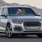 Nigeria Christmas Naija Santa Auto Sun Shade Zuma Rock Eagle Ugly Xmas Pixel Art