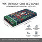 Nigeria Christmas Naija Santa Baby Bed Cover Zuma Rock Eagle Ugly Xmas Pixel Art