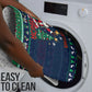 Nigeria Christmas Naija Santa Bathroom Set Zuma Rock Eagle Ugly Xmas Pixel Art