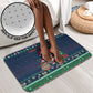 Nigeria Christmas Naija Santa Bathroom Set Zuma Rock Eagle Ugly Xmas Pixel Art