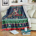 Nigeria Christmas Naija Santa Blanket Zuma Rock Eagle Ugly Xmas Pixel Art