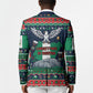 Nigeria Christmas Naija Santa Blazer Zuma Rock Eagle Ugly Xmas Pixel Art