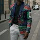 Nigeria Christmas Naija Santa Blazer Zuma Rock Eagle Ugly Xmas Pixel Art