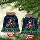 Nigeria Christmas Naija Santa Ceramic Ornament Zuma Rock Eagle Ugly Xmas Pixel Art