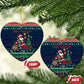 Nigeria Christmas Naija Santa Ceramic Ornament Zuma Rock Eagle Ugly Xmas Pixel Art