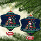 Nigeria Christmas Naija Santa Ceramic Ornament Zuma Rock Eagle Ugly Xmas Pixel Art