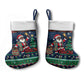 Nigeria Christmas Naija Santa Christmas Stocking Zuma Rock Eagle Ugly Xmas Pixel Art