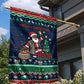 Nigeria Christmas Naija Santa Garden Flag Zuma Rock Eagle Ugly Xmas Pixel Art