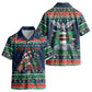 Nigeria Christmas Naija Santa Kid Hawaiian Shirt Zuma Rock Eagle Ugly Xmas Pixel Art