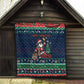Nigeria Christmas Naija Santa Quilt Zuma Rock Eagle Ugly Xmas Pixel Art