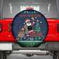 Nigeria Christmas Naija Santa Spare Tire Cover Zuma Rock Eagle Ugly Xmas Pixel Art