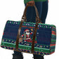 Nigeria Christmas Naija Santa Travel Bag Zuma Rock Eagle Ugly Xmas Pixel Art