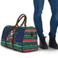 Nigeria Christmas Naija Santa Travel Bag Zuma Rock Eagle Ugly Xmas Pixel Art