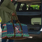 Nigeria Christmas Naija Santa Travel Bag Zuma Rock Eagle Ugly Xmas Pixel Art